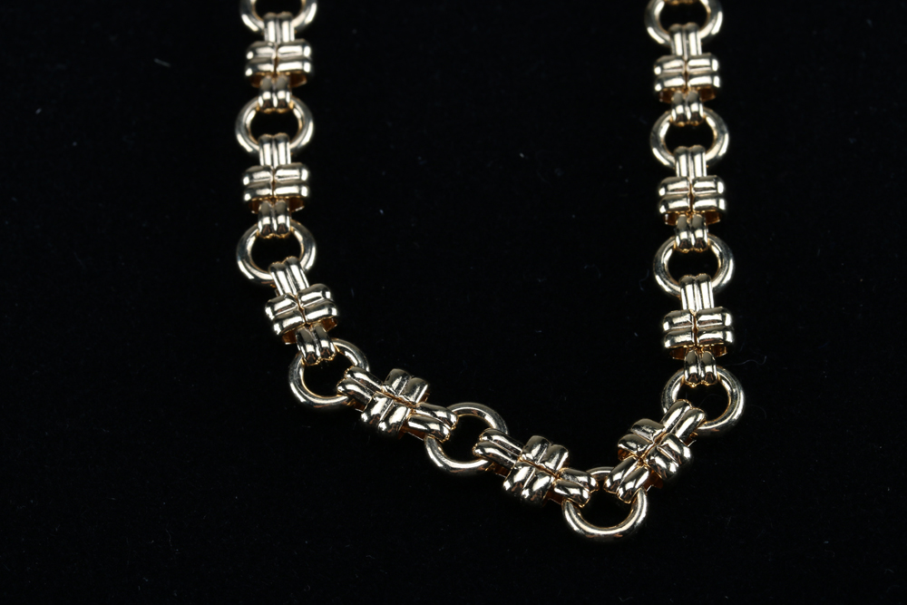 Assorted Gold Tone Chain Necklaces