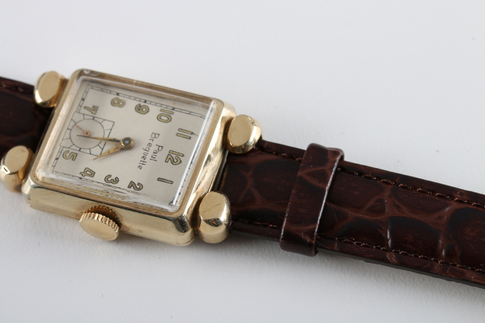 10K Yellow Gold Filled Paul Breguette Wrist Watch