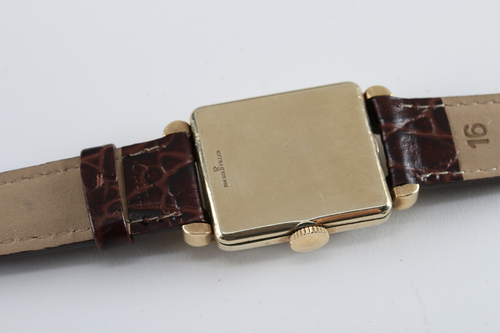 10K Yellow Gold Filled Paul Breguette Wrist Watch