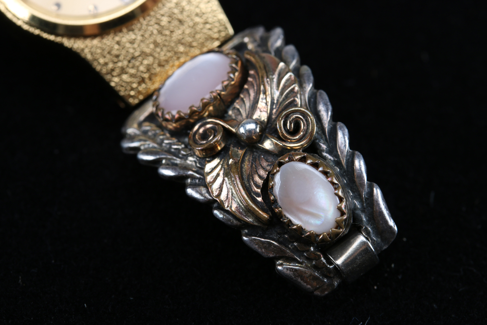 Seiko Quartz Watch with Sterling Lugs