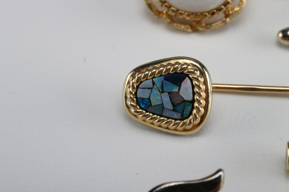 Assorted Gold Tone Hat Pins