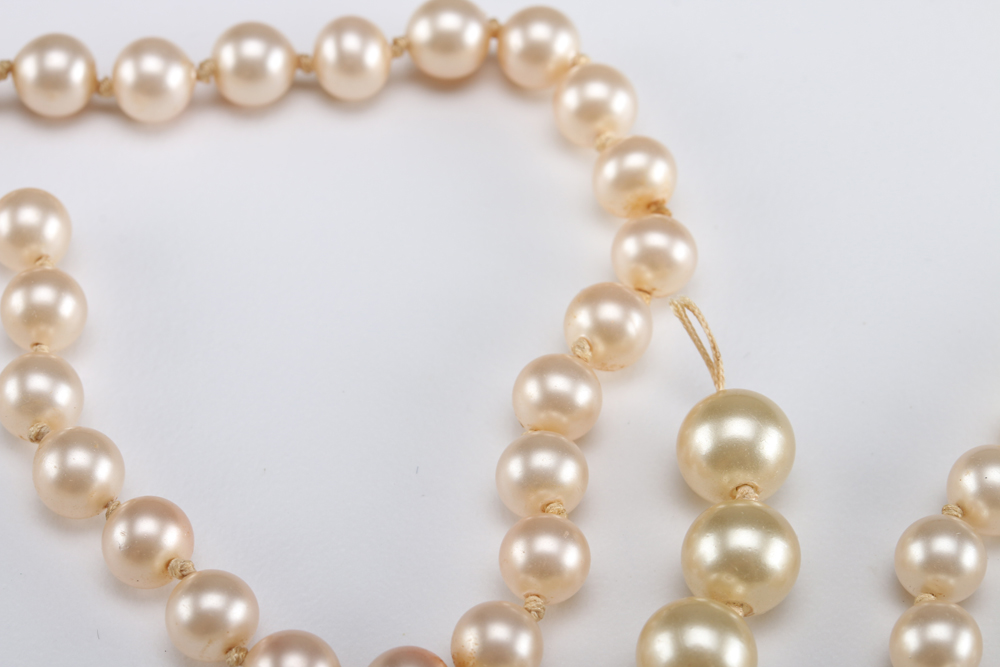 Faux Cream Pearls