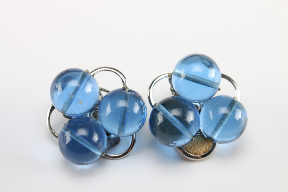 Assortment of Costume Earrings and Brooches