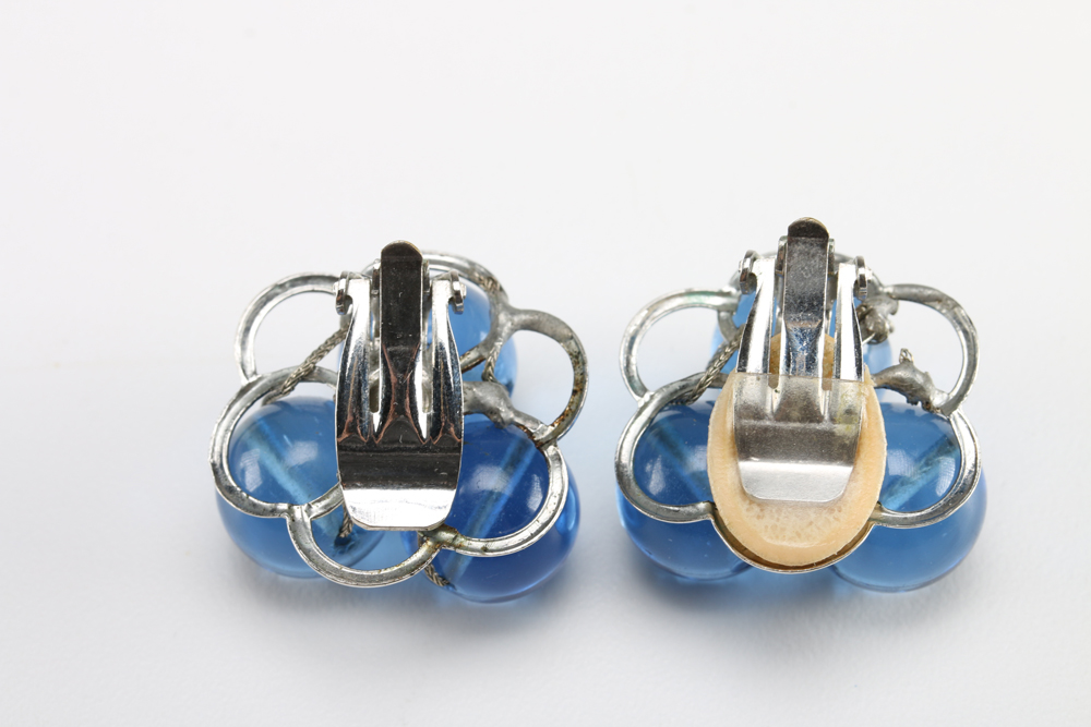 Assortment of Costume Earrings and Brooches