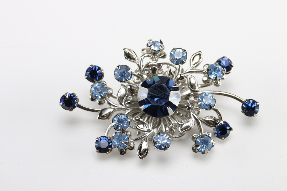 Assortment of Costume Earrings and Brooches