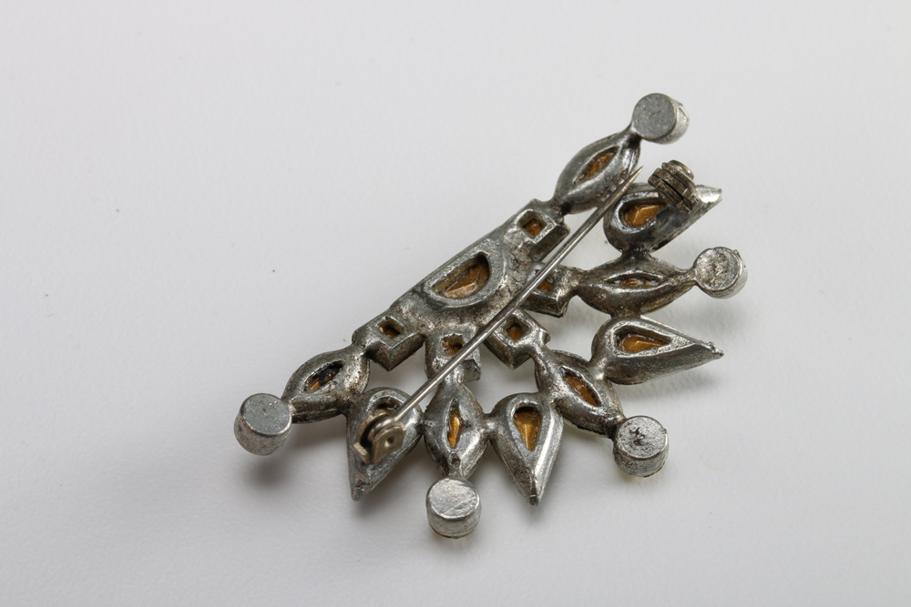 Collection of Clear Rhinestone Jewelry