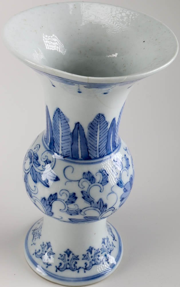 Assorted Blue and White Ceramics