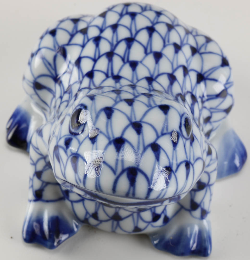 Assorted Blue and White Ceramics