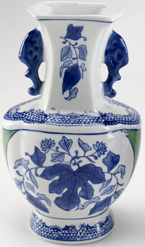 Assorted Blue and White Ceramics