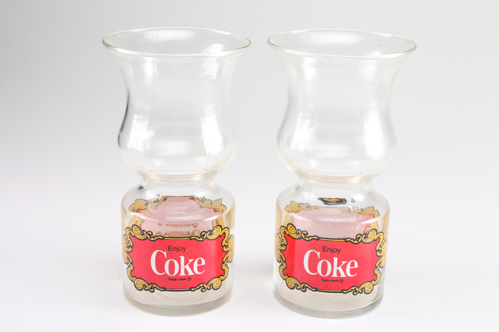 Assortment of Coca-Cola Collectible Glassware