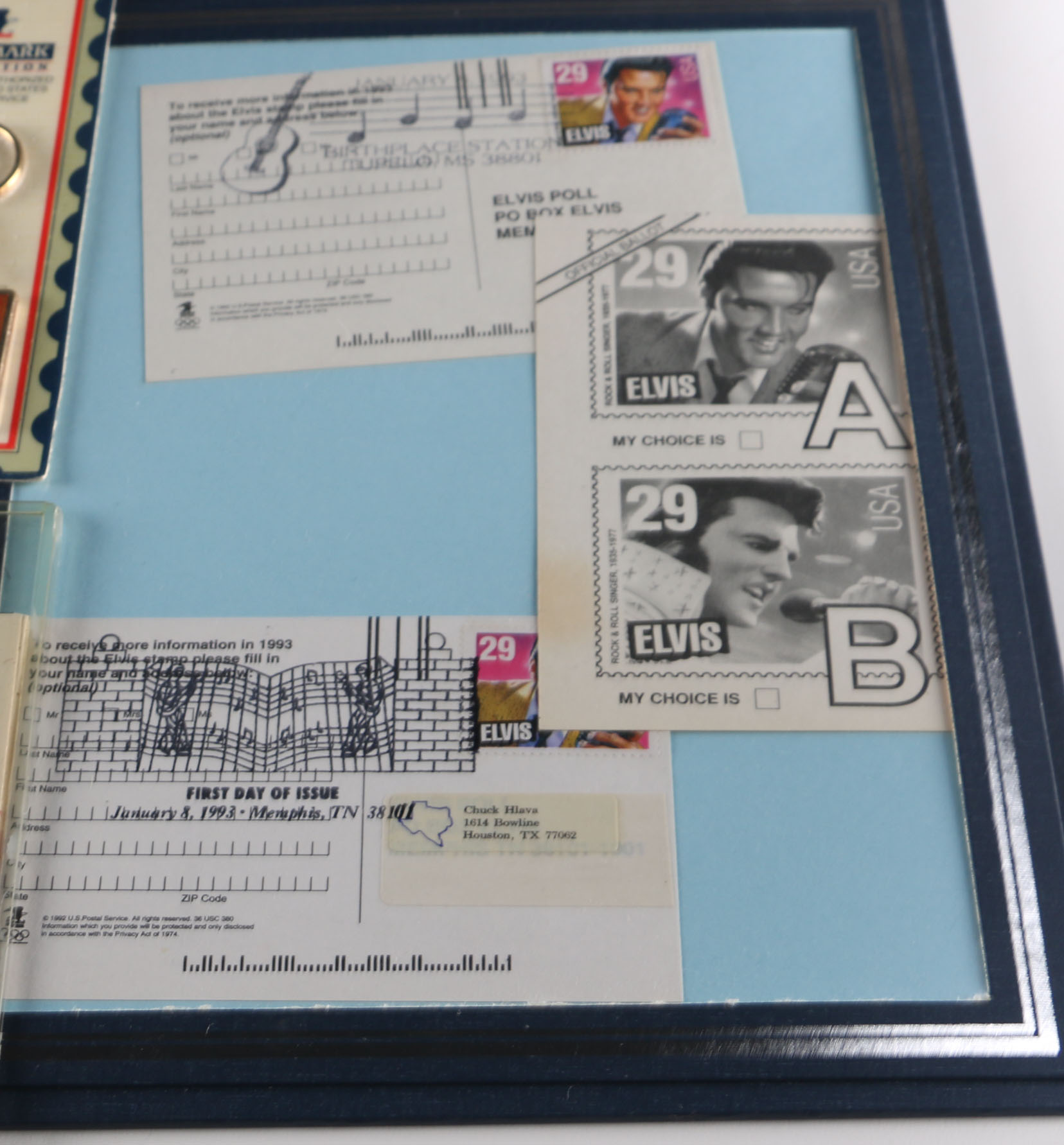 Collection of Elvis Memorabilia