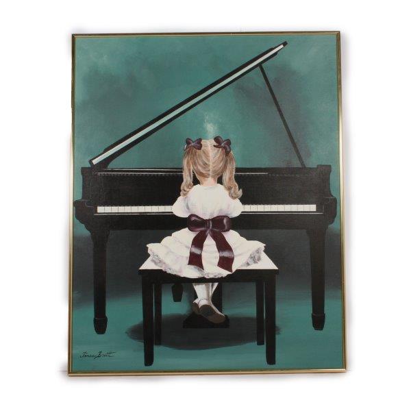 Signed Tamara Barrett Oil on Canvas