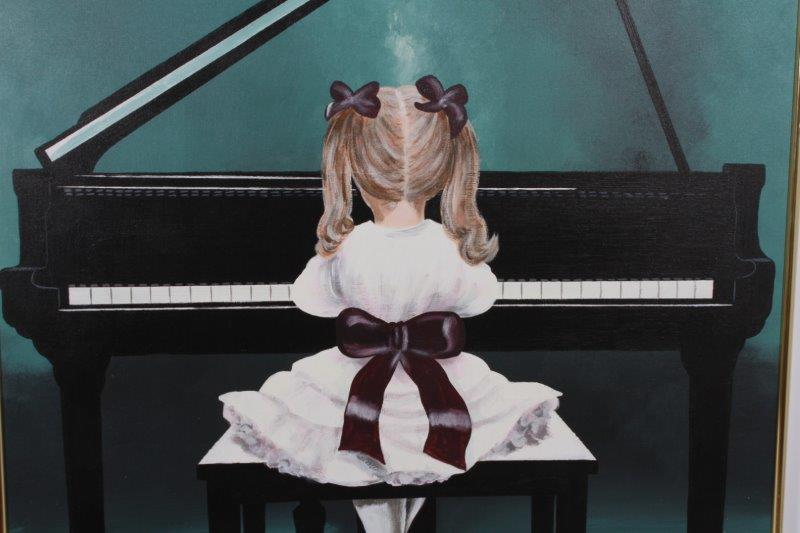 Signed Tamara Barrett Oil on Canvas