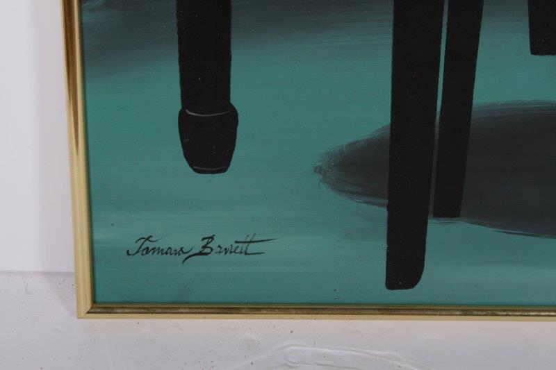 Signed Tamara Barrett Oil on Canvas