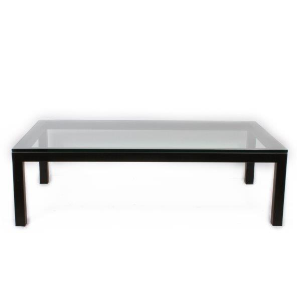 Glass Top Modern Coffee Table