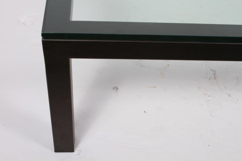 Glass Top Modern Coffee Table