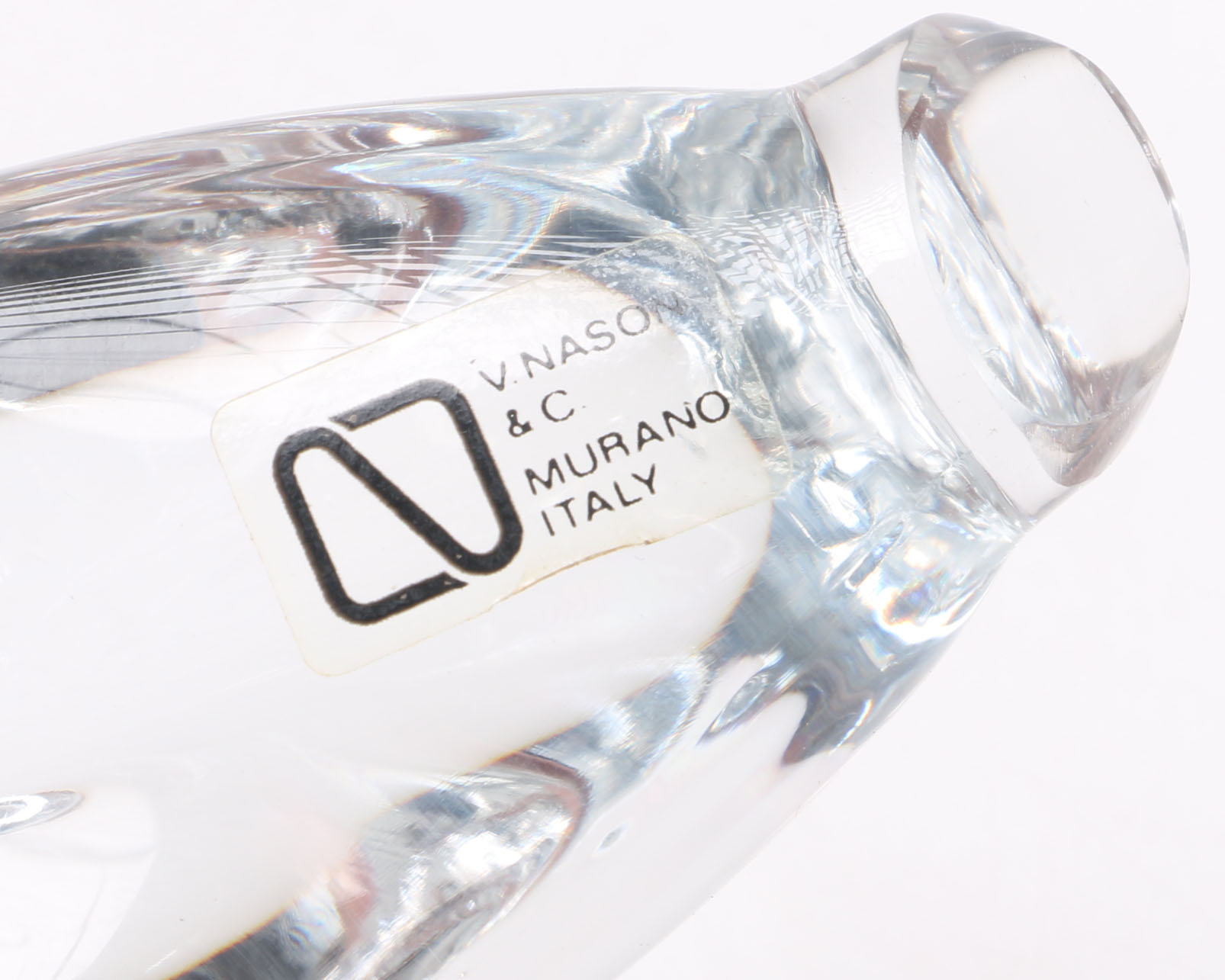 Collection of Arte Murano, Icet, and V. Nason & Company Italian Glass Sealife Paperweights