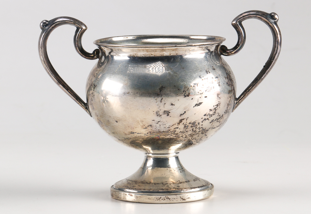 Mid 20th Century Weighted Sterling Silver Hollowware Bowls