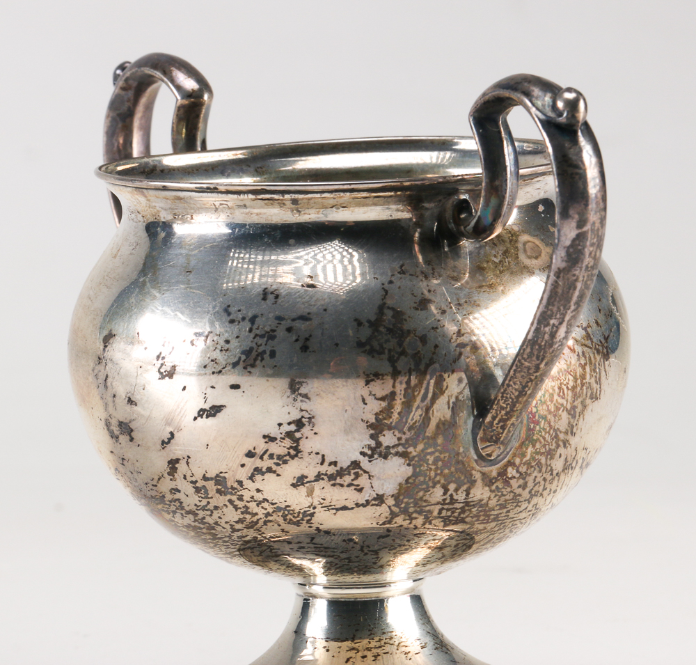 Mid 20th Century Weighted Sterling Silver Hollowware Bowls