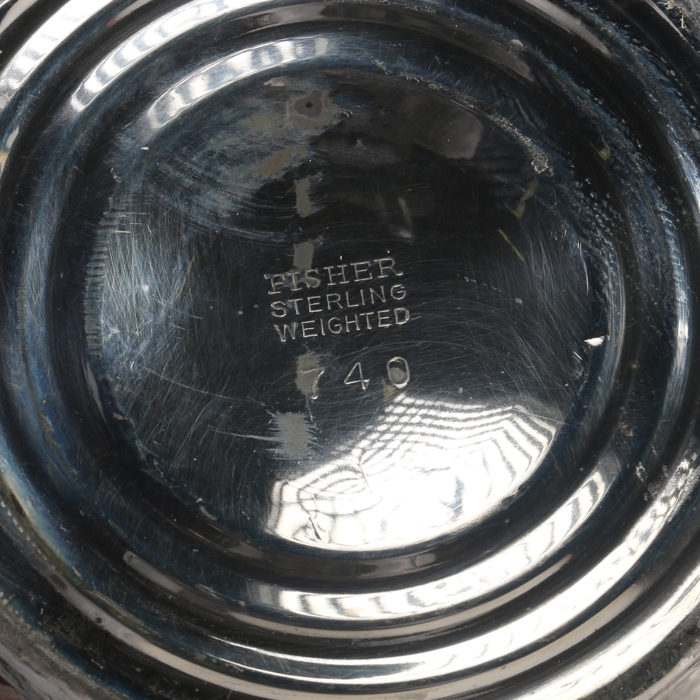 Mid 20th Century Weighted Sterling Silver Hollowware Bowls