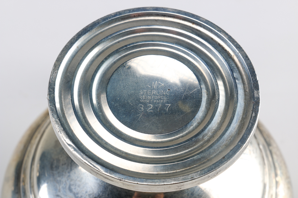 Mid 20th Century Weighted Sterling Silver Hollowware Bowls