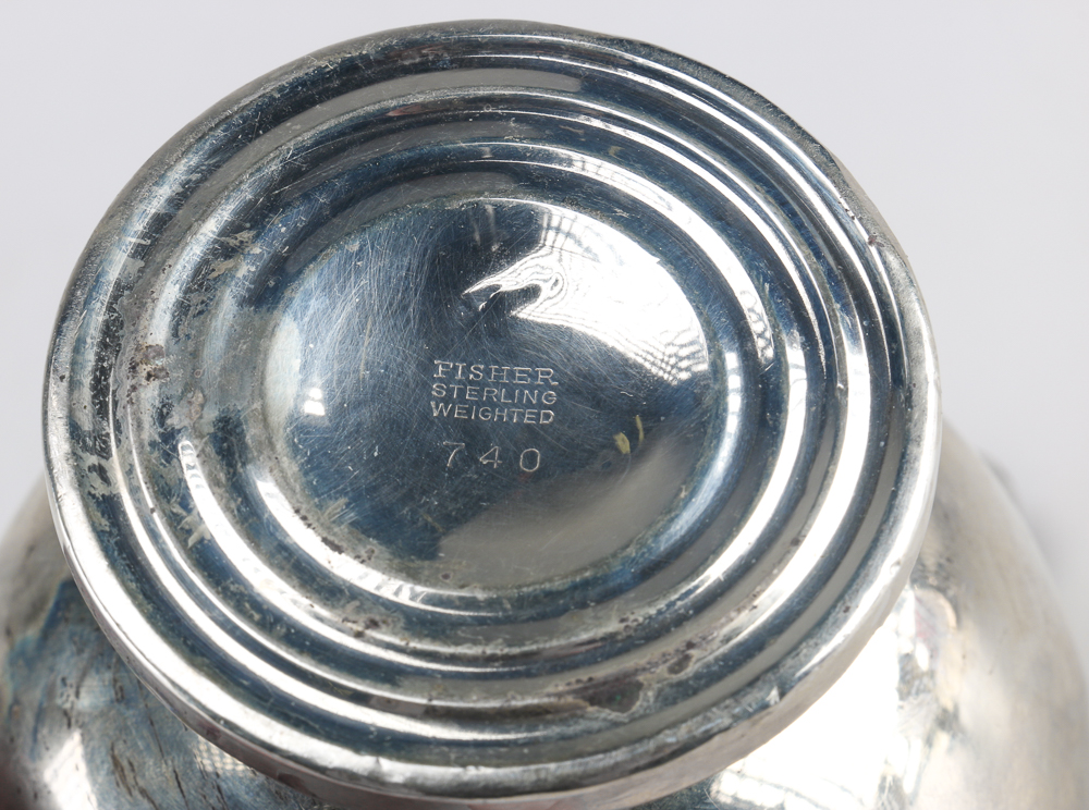 Mid 20th Century Weighted Sterling Silver Hollowware Bowls