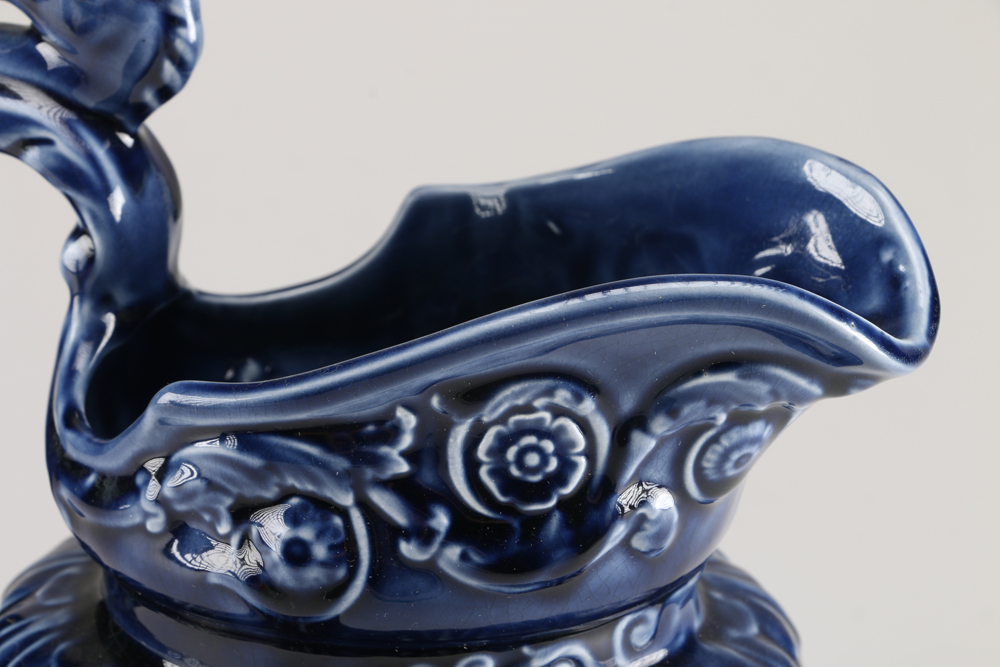 Cobalt Fiesta and Wood Pottery