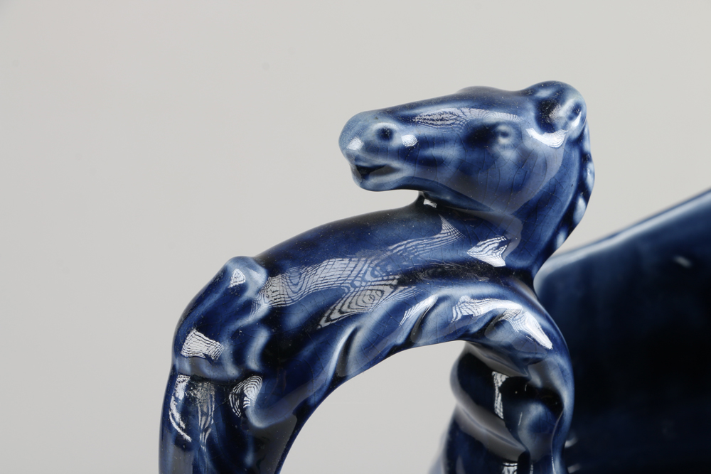 Cobalt Fiesta and Wood Pottery