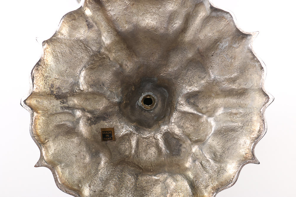 Silver Tone Candlesticks