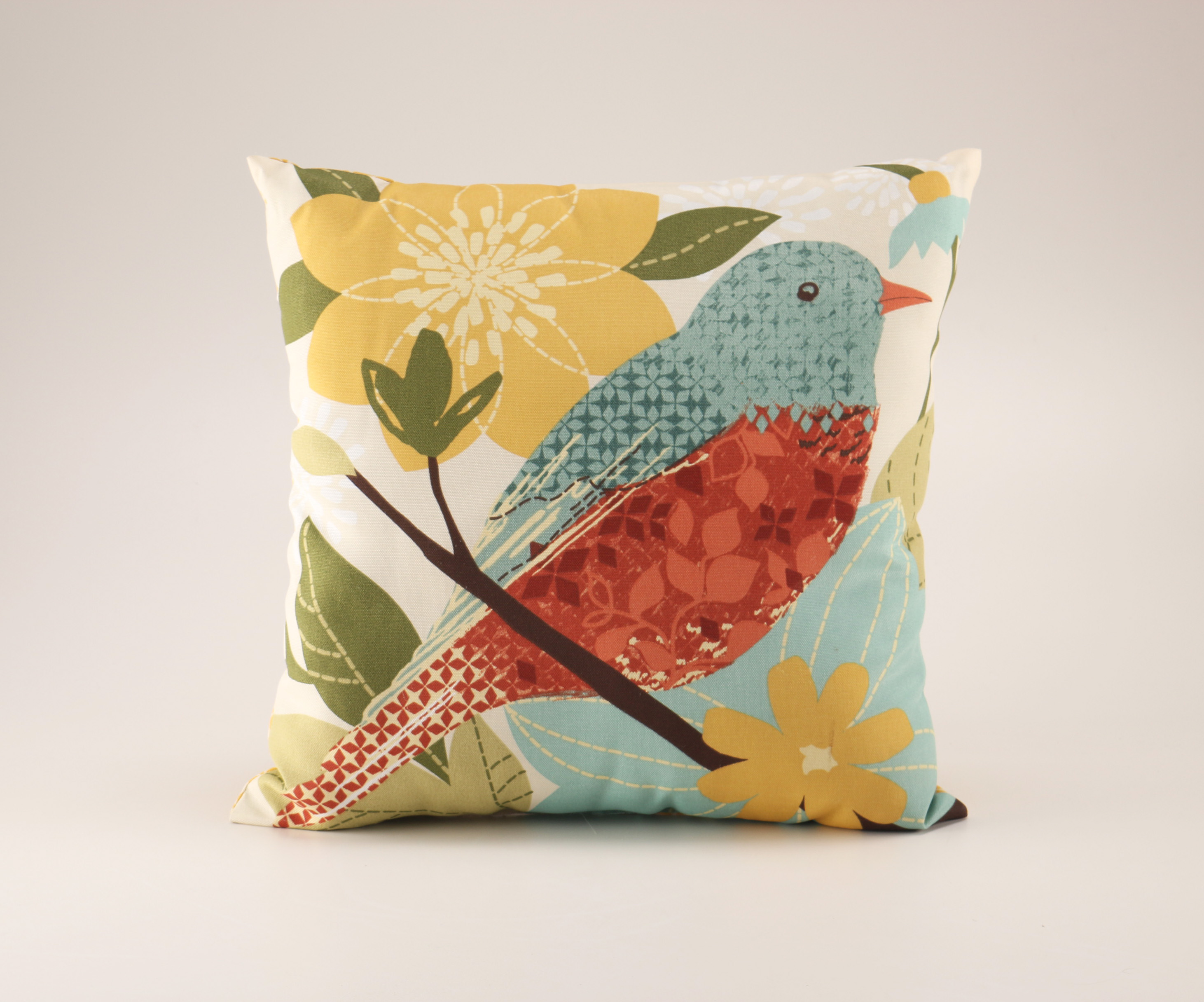 Vintage Multicolored Throw Pillows