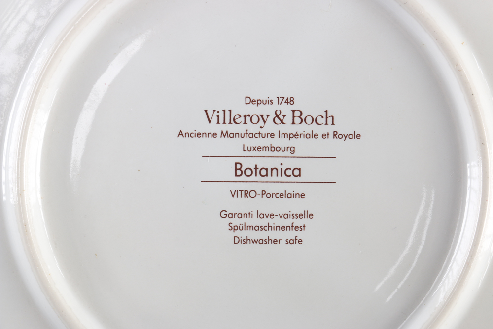 Villeroy and Boch "Botanica" Dishes