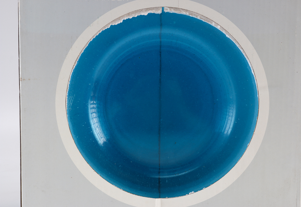 Blue Glass Dishes