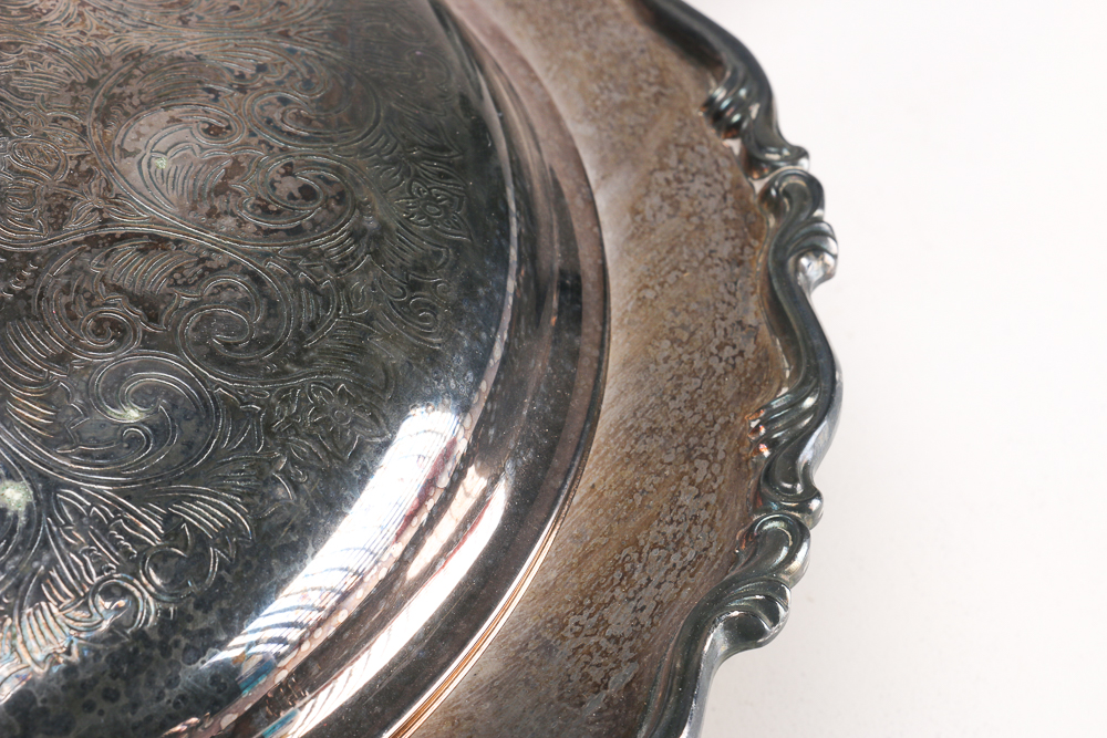 Assortment of Rogers Silver Items