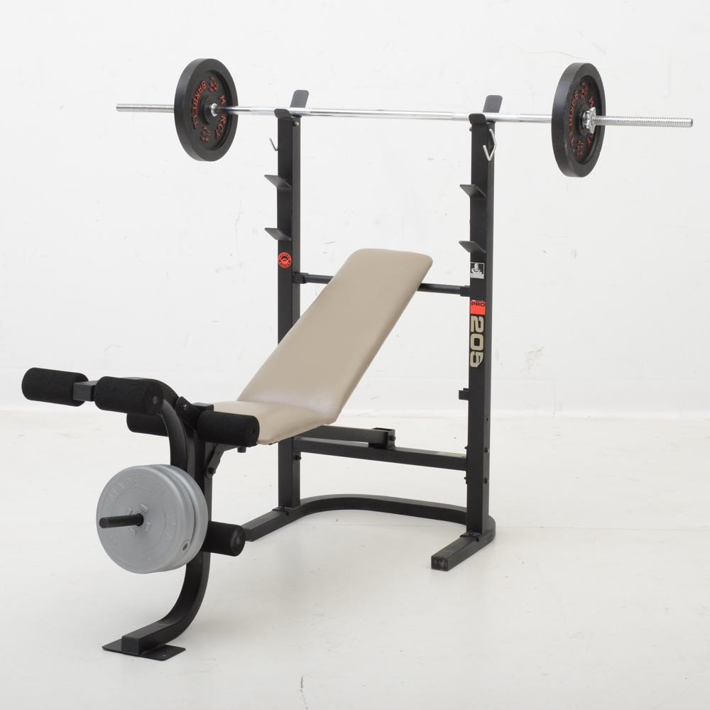 Weider Pro 205 Weight Bench - WVXU