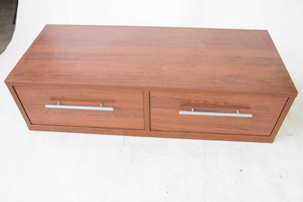 Two Drawer Media Storage