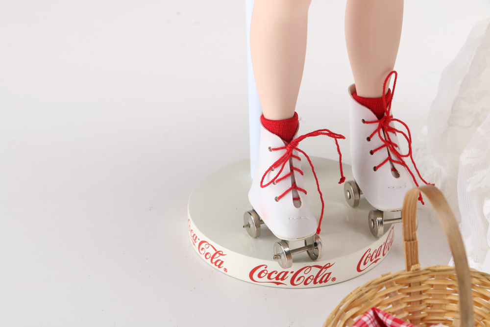 Danbury Mint Coca-Cola Madame Alexander All Porcelain Dolls