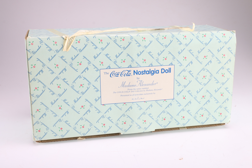 Danbury Mint Coca-Cola Madame Alexander All Porcelain Dolls