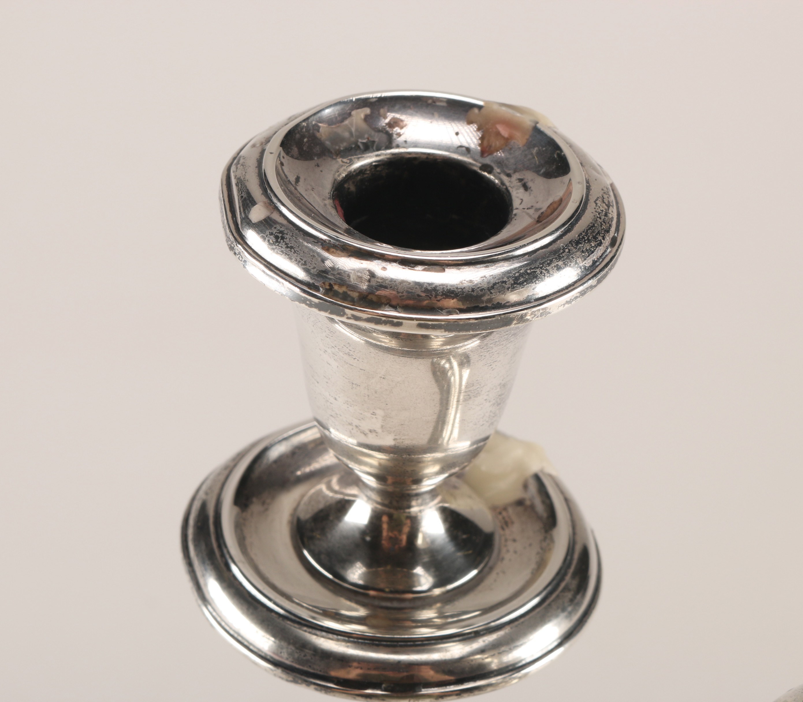 Gorham Sterling Weighted Candelabra