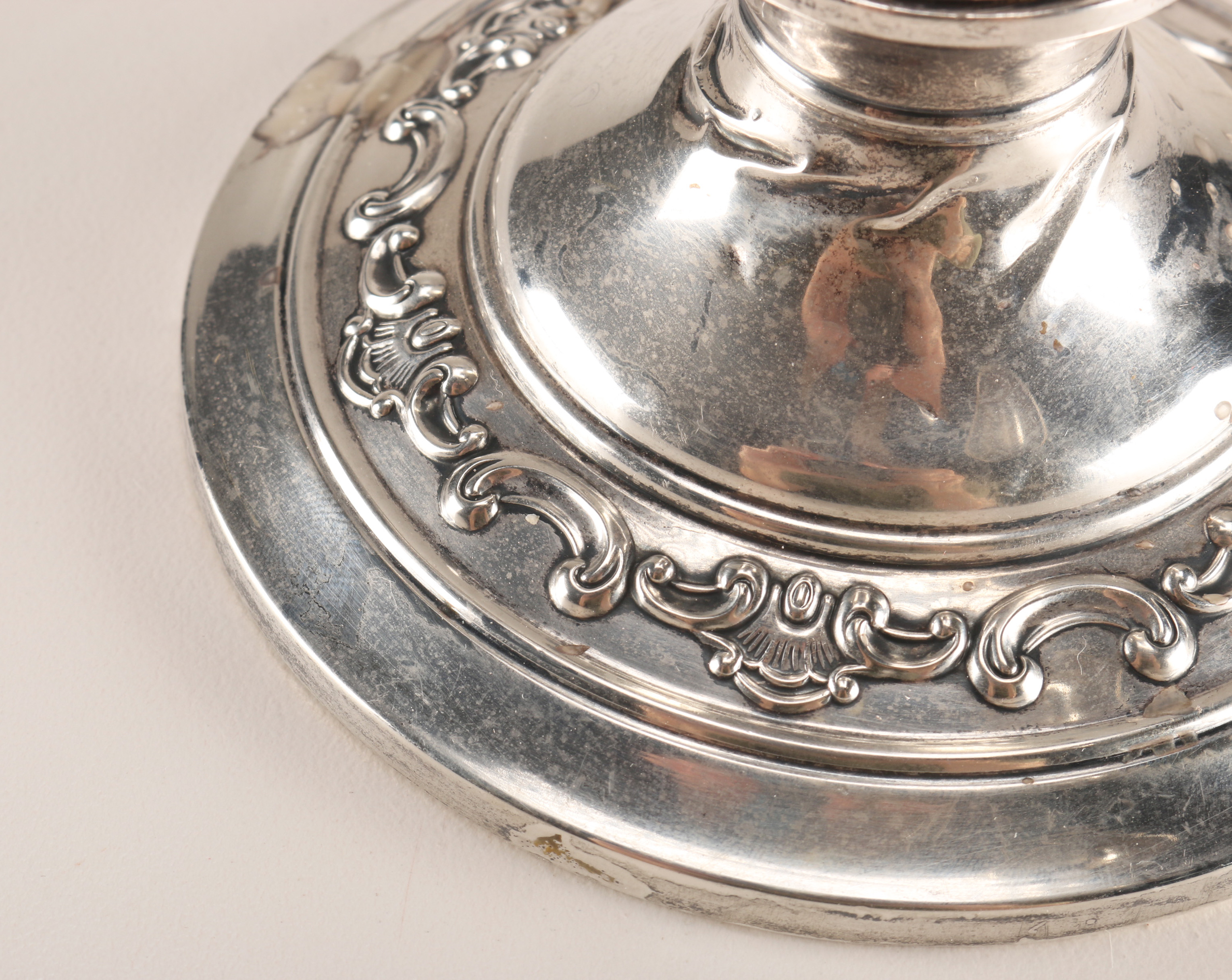 Gorham Sterling Weighted Candelabra