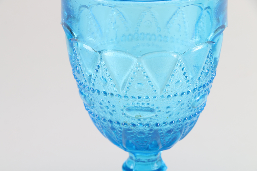 Blue Glassware