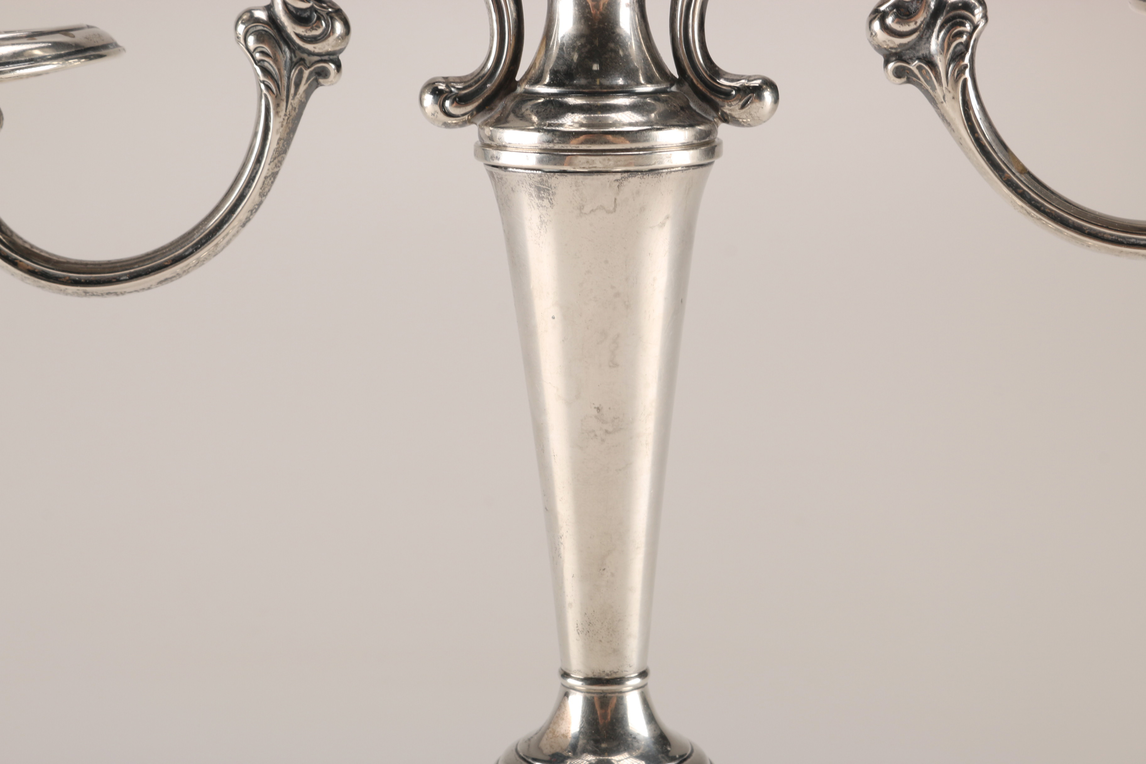 Gorham Sterling Weighted Candelabra