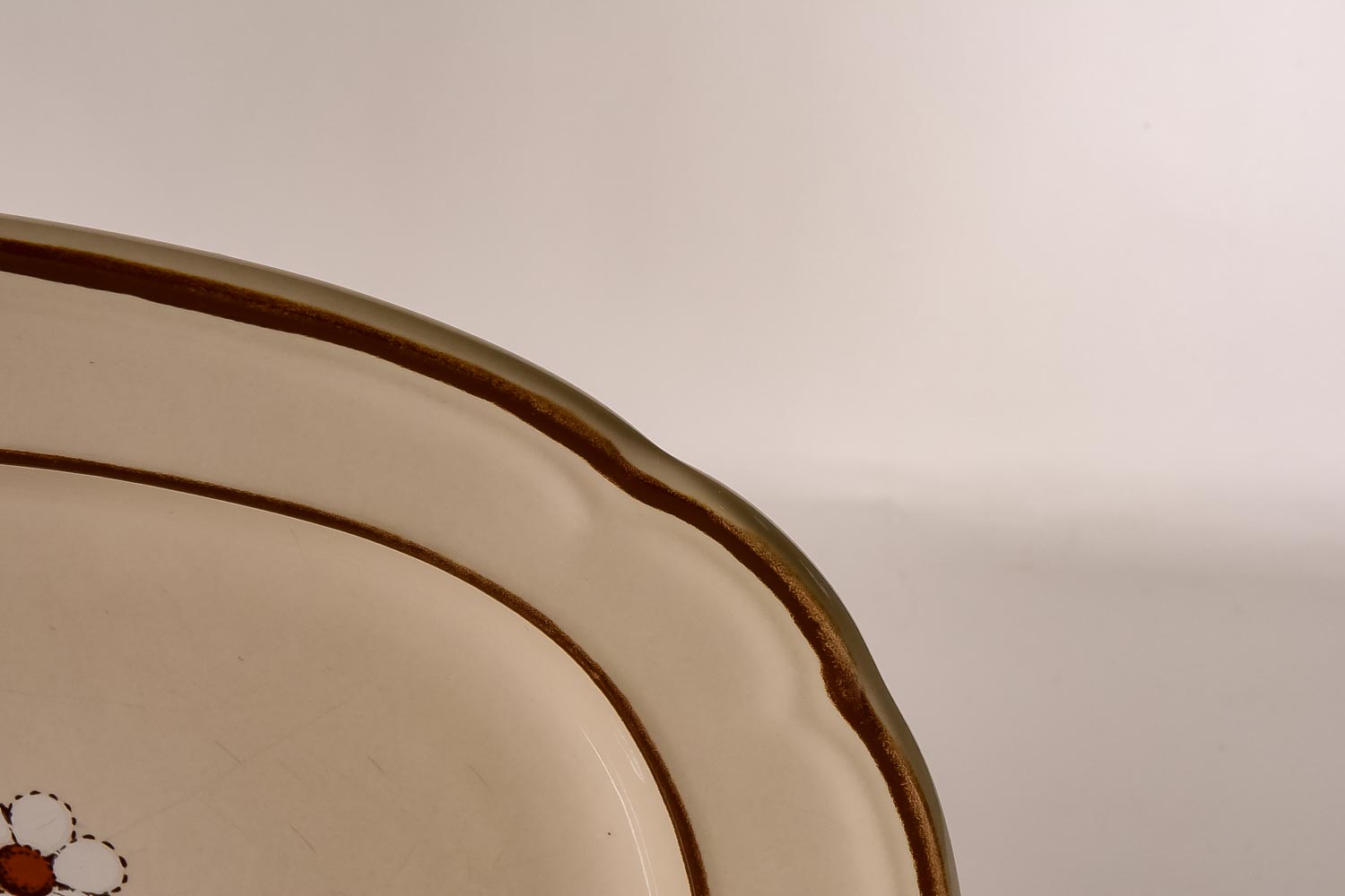 Vintage Cumberland Stoneware Serving Platters