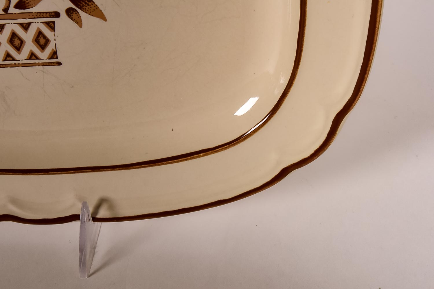 Vintage Cumberland Stoneware Serving Platters