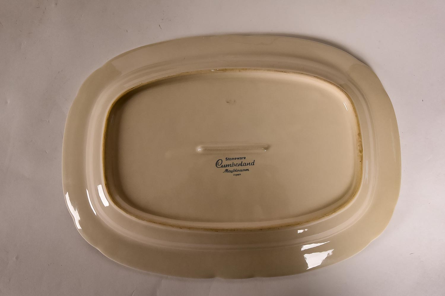 Vintage Cumberland Stoneware Serving Platters