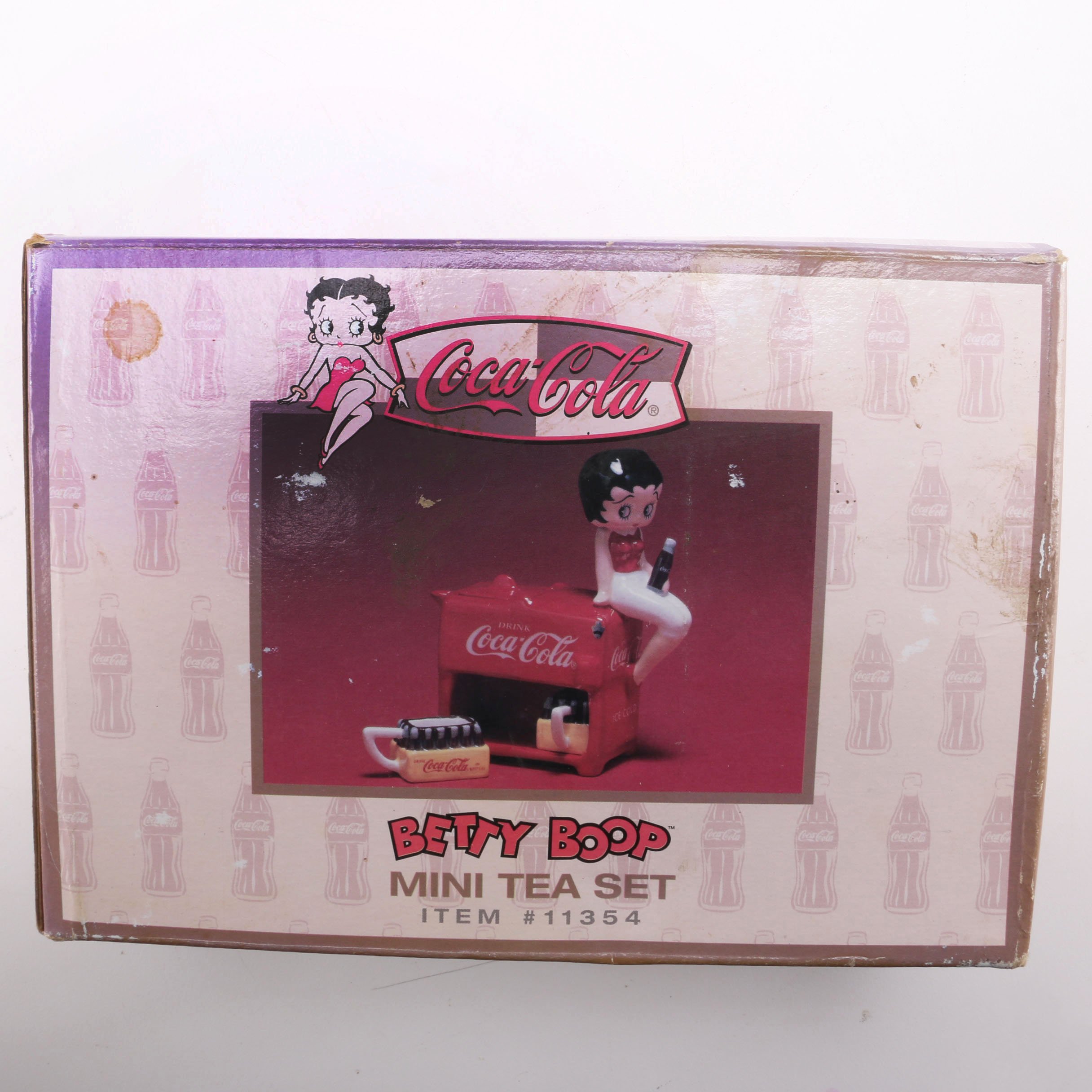 Collection of Betty Boop Coca Cola Figurines