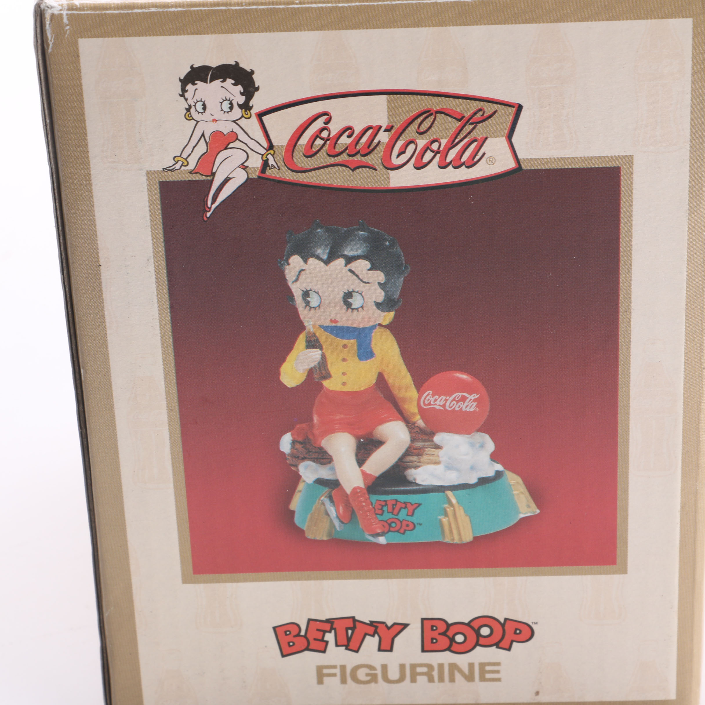 Collection of Betty Boop Coca Cola Figurines