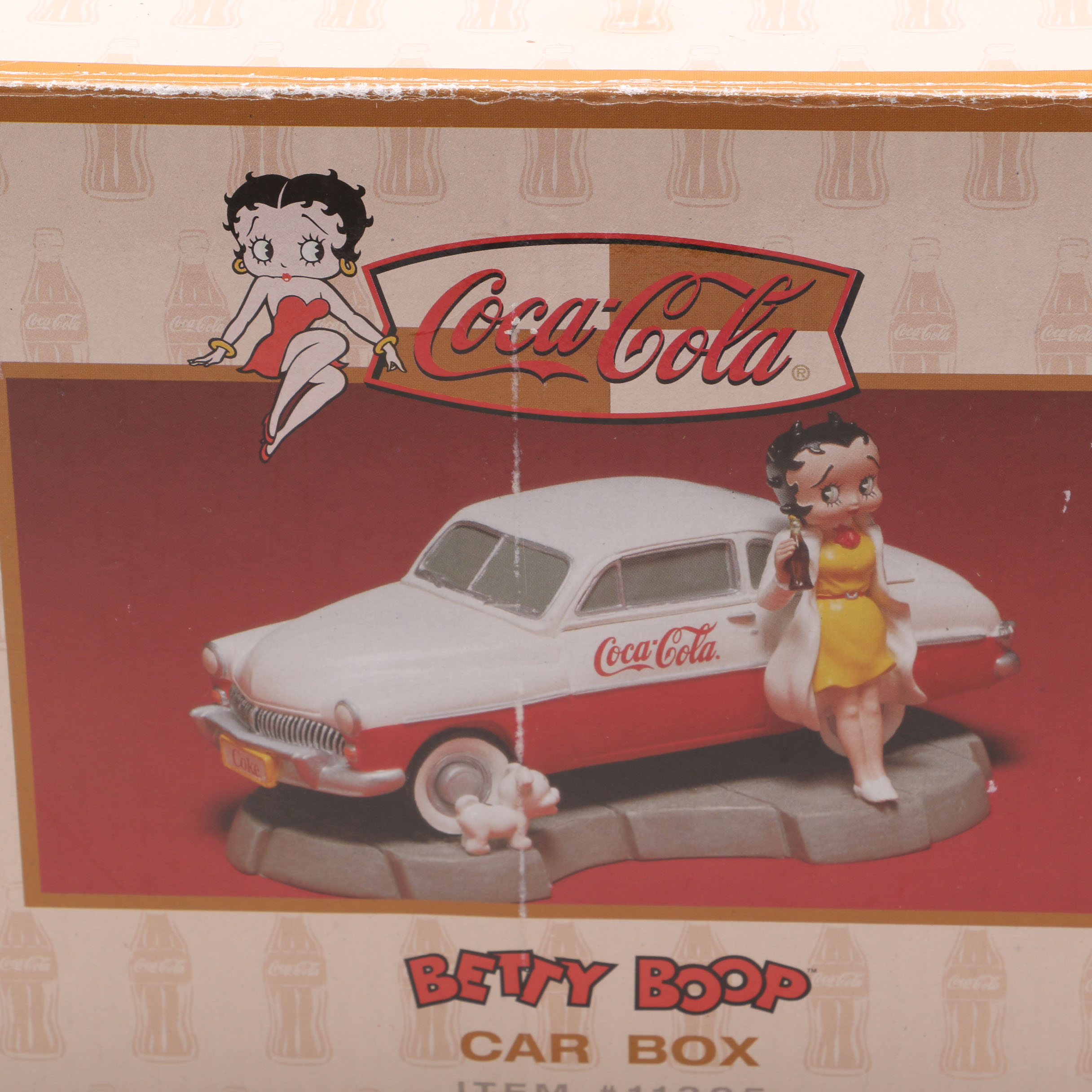 Collection of Betty Boop Coca Cola Figurines