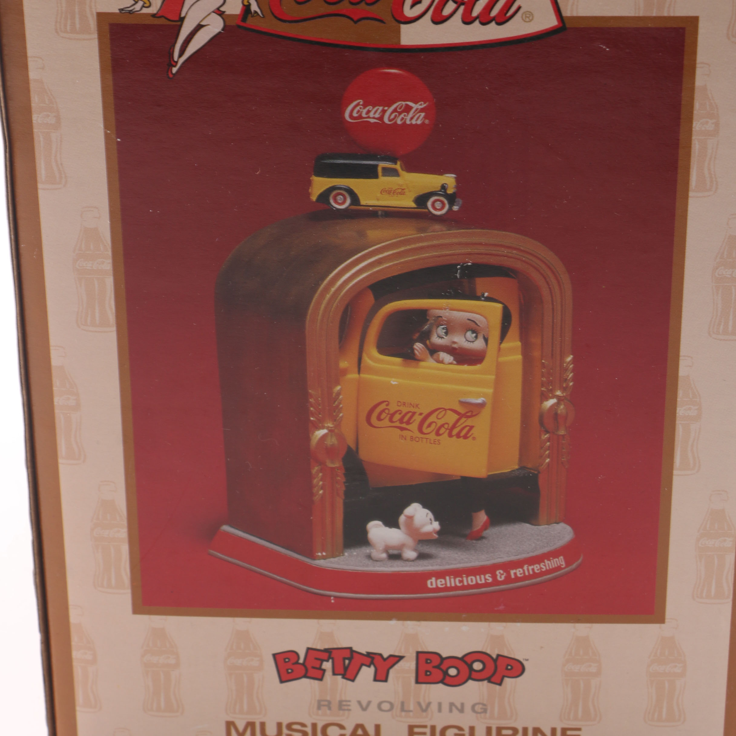 Collection of Betty Boop Coca Cola Figurines