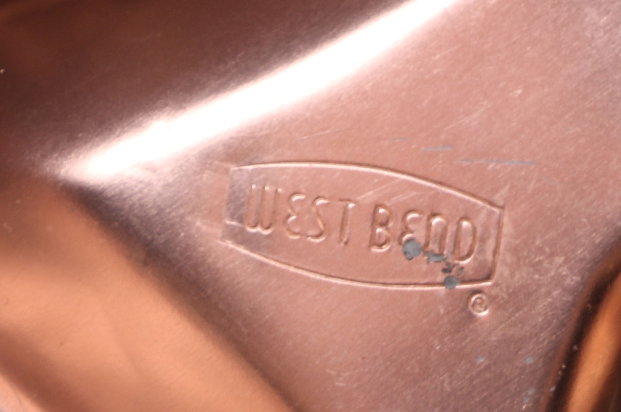 Collection of Copper Plated Pans