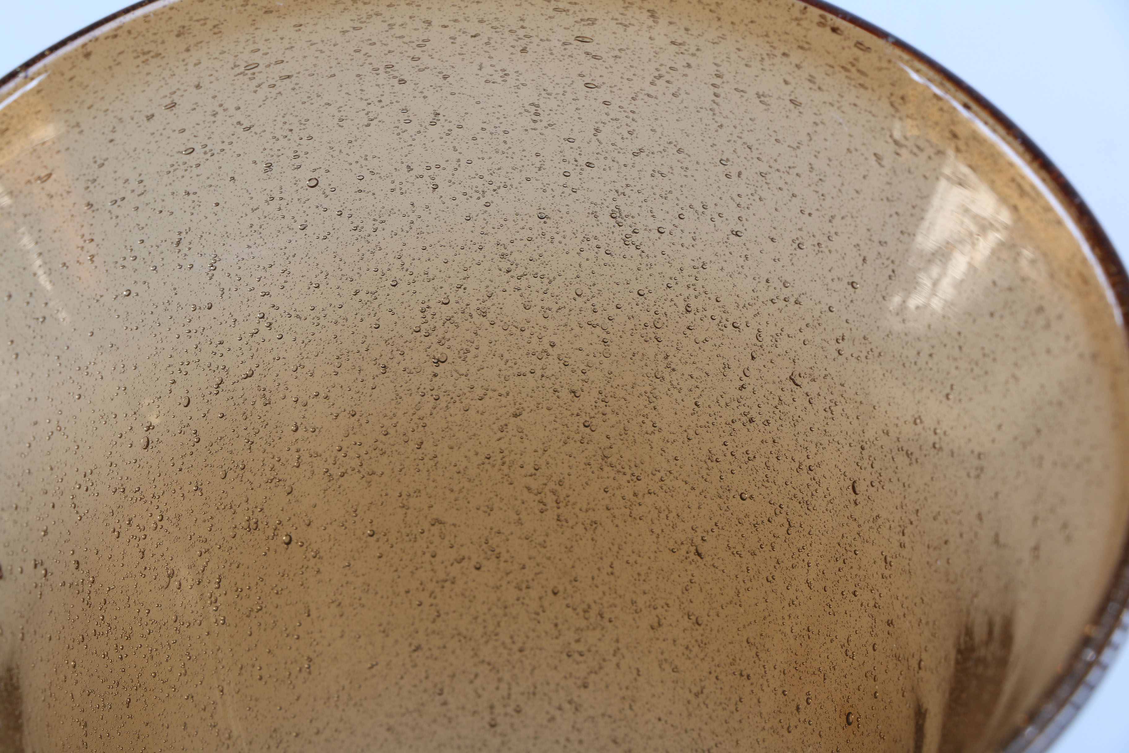 Set of Amber-Toned Sherry Glasses